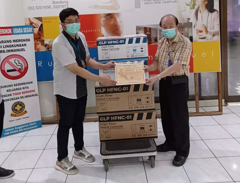 Djarum Foundation donasi alat pernafasan  © 2020 brilio.net