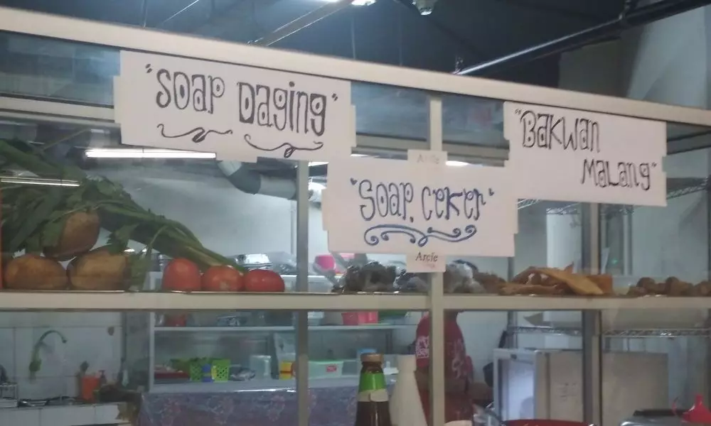 Tulisan menu makanan berbagai sumber