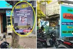 8 Spanduk nyeleneh untuk kaum jomblo ini bikin senyum miris