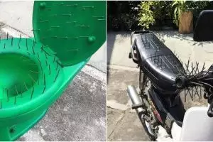 10 Cara absurd penggunaan paku ini bikin gagal paham