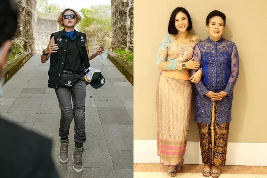 Seleb tomboi saat pakai dress © Instagram Seleb tomboi saat pakai dress © Instagram