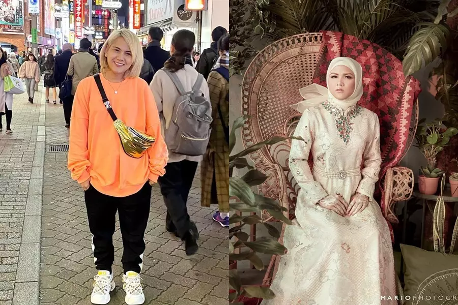 Seleb tomboi saat pakai dress © Instagram Seleb tomboi saat pakai dress © Instagram