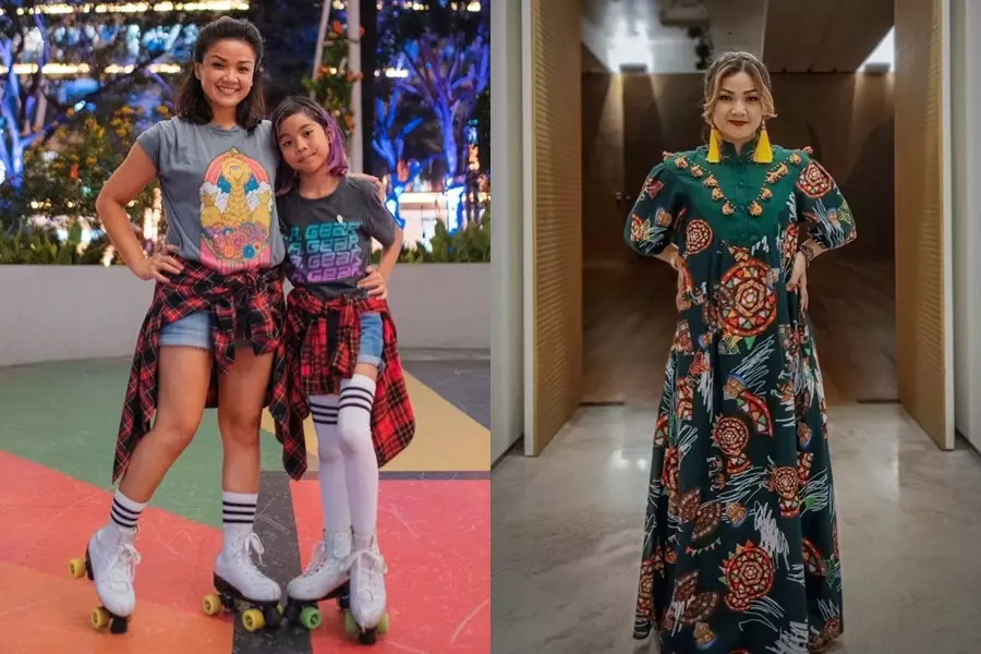 Seleb tomboi saat pakai dress © Instagram Seleb tomboi saat pakai dress © Instagram