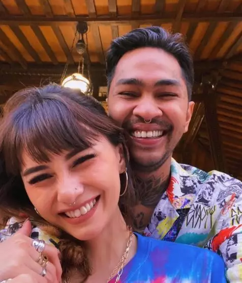 tampilan baru wajah onad Instagram