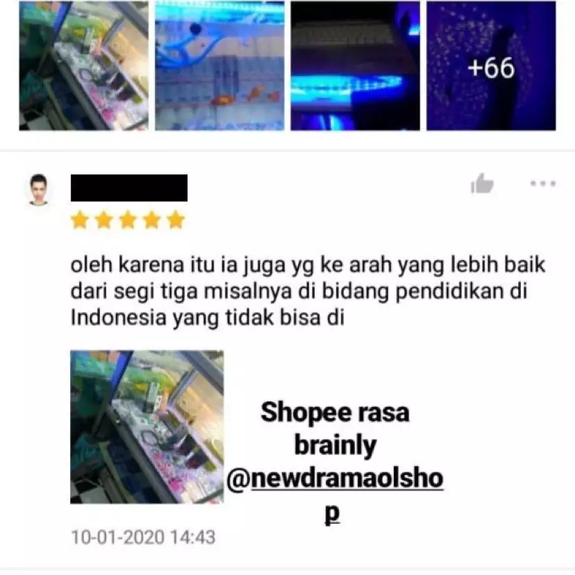testimoni typo pembeli olshop Berbagai sumber