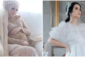 Gaya pemotretan maternity 5 seleb yang menikah dengan abdi negara