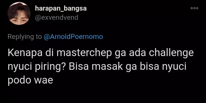 Pertanyaan MasterChef berbagai sumber