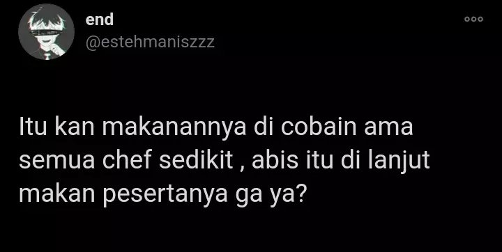 Pertanyaan MasterChef berbagai sumber