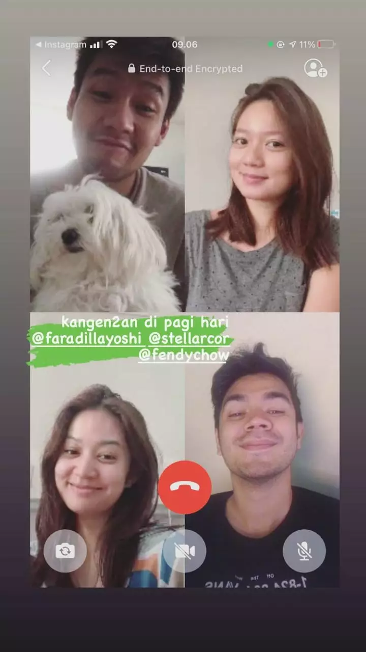 perjuangan istri fendy chow  © Instagram