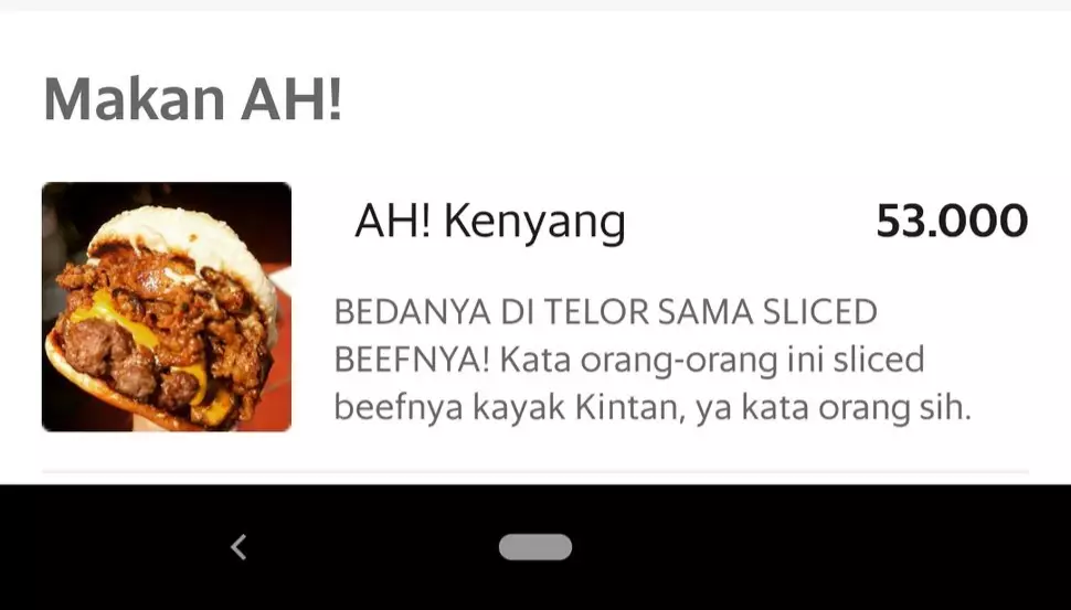 Nama dan deskripsi menu makanan berbagai sumber