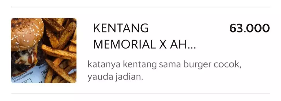 Nama dan deskripsi menu makanan berbagai sumber