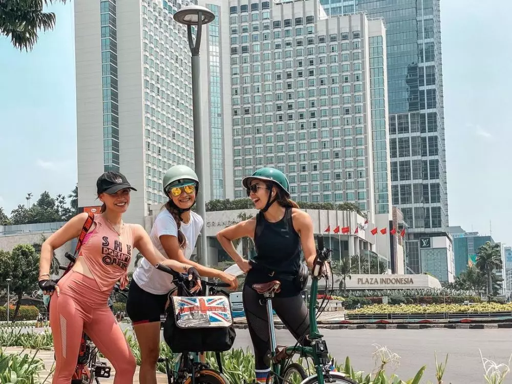 gisella anastasia hobi olahraga © Instagram