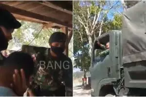 Kisah anak-anak di perbatasan tangisi TNI yang akan pulang, bikin haru