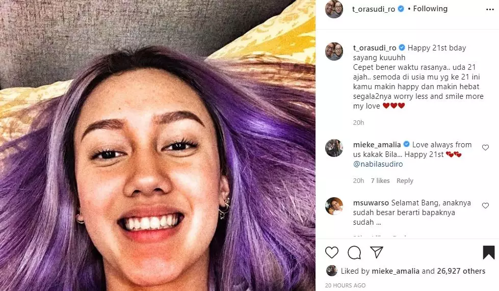 transformasi nabila sudiro © Instagram