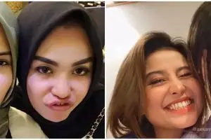 Sempat renggang, persahabatan 8 seleb ini kembali kompak