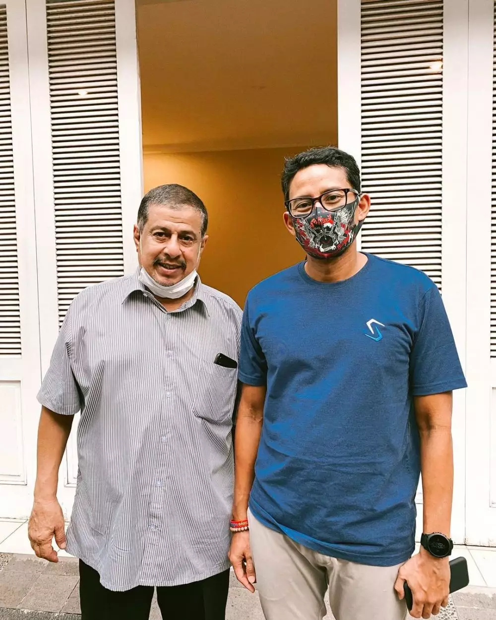 Momen seru Pak Muh bareng seleb Tanah Air © Istimewa