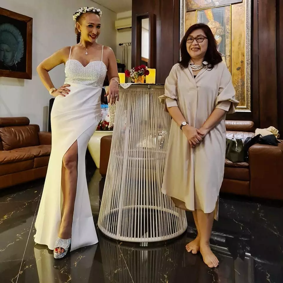 potret pernikahan Kiki Fatmala Instagram