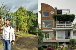 Penampakan rumah 7 seleb dengan konsep ramah lingkungan, asri banget