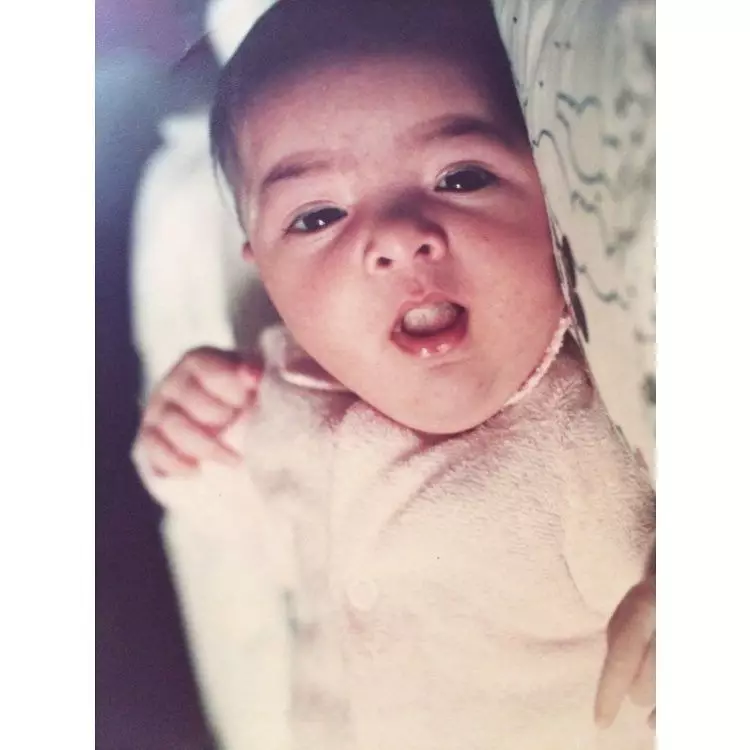 Potret masa kecil Ashanty Instagram Potret masa kecil Ashanty Instagram