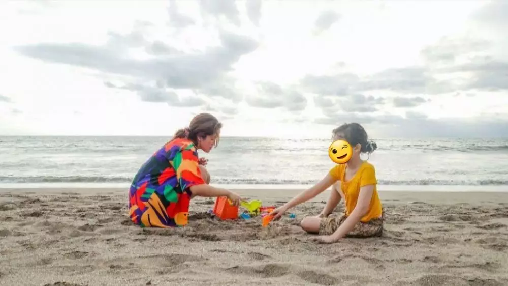 Liburan Andhika dan Ussy di Bali © 2020 brilio.net