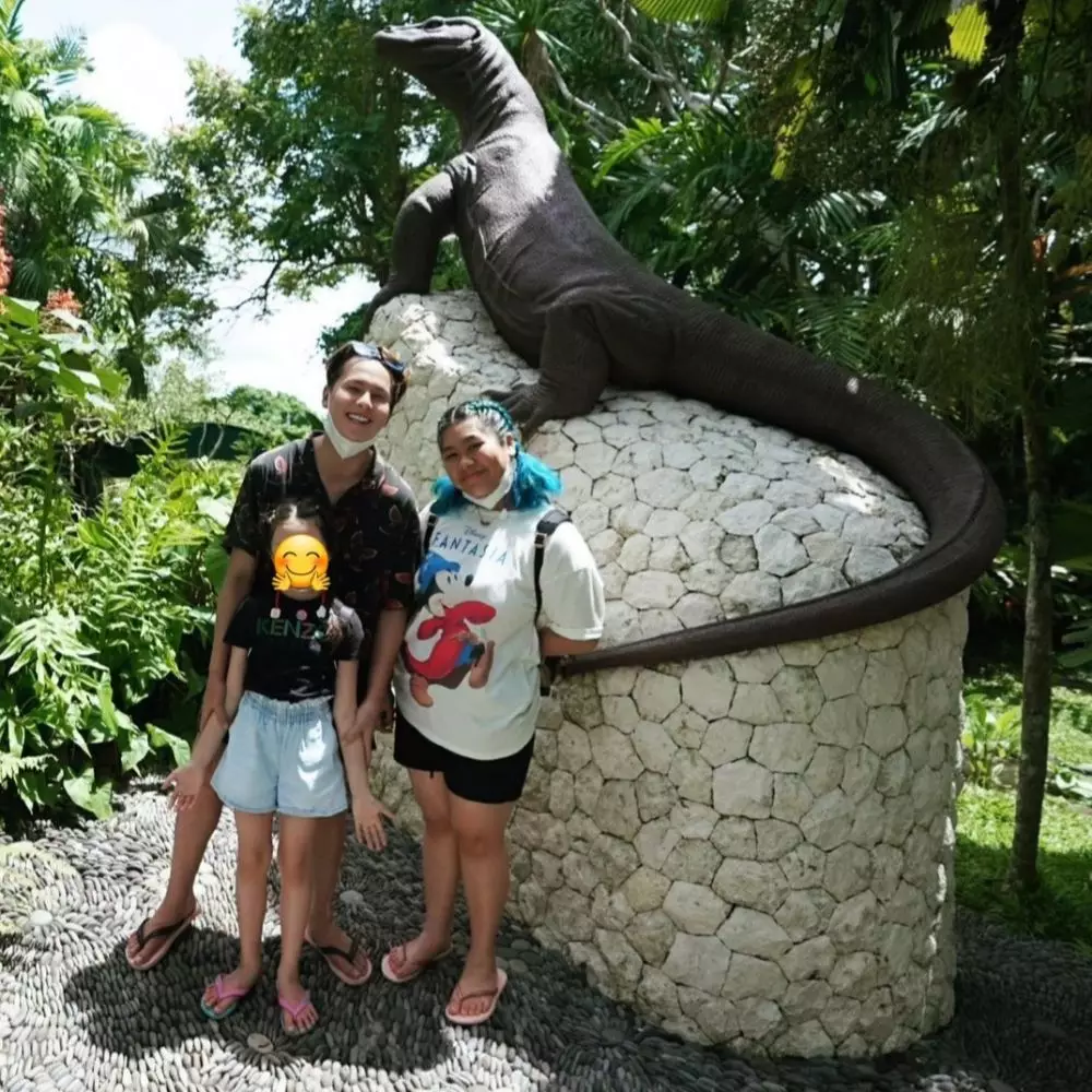 Liburan Andhika dan Ussy di Bali © 2020 brilio.net