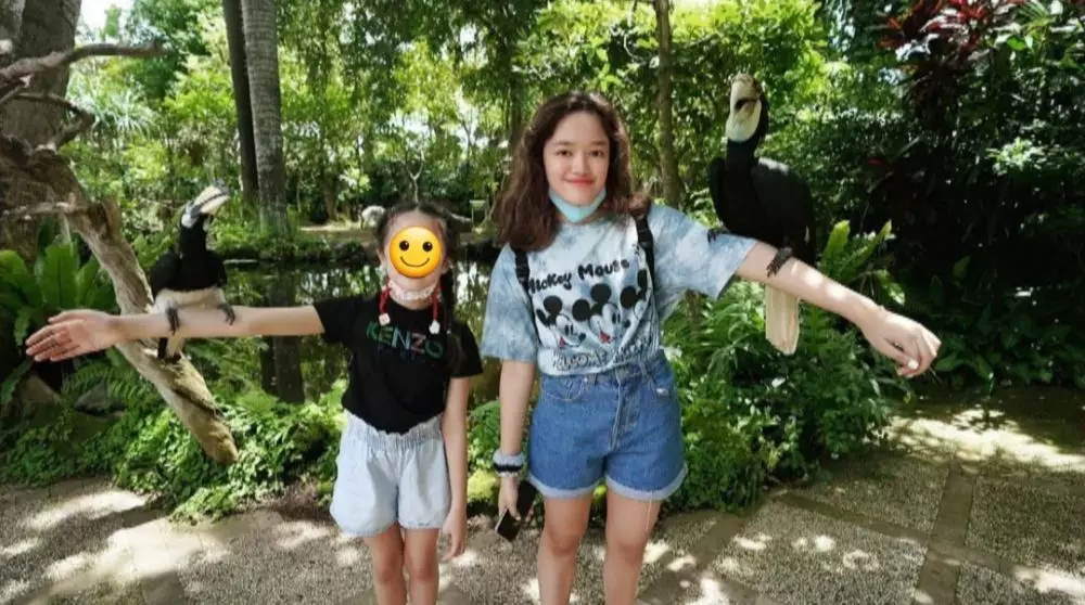 Liburan Andhika dan Ussy di Bali © 2020 brilio.net