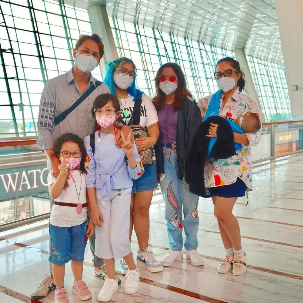 Liburan Andhika dan Ussy di Bali © 2020 brilio.net