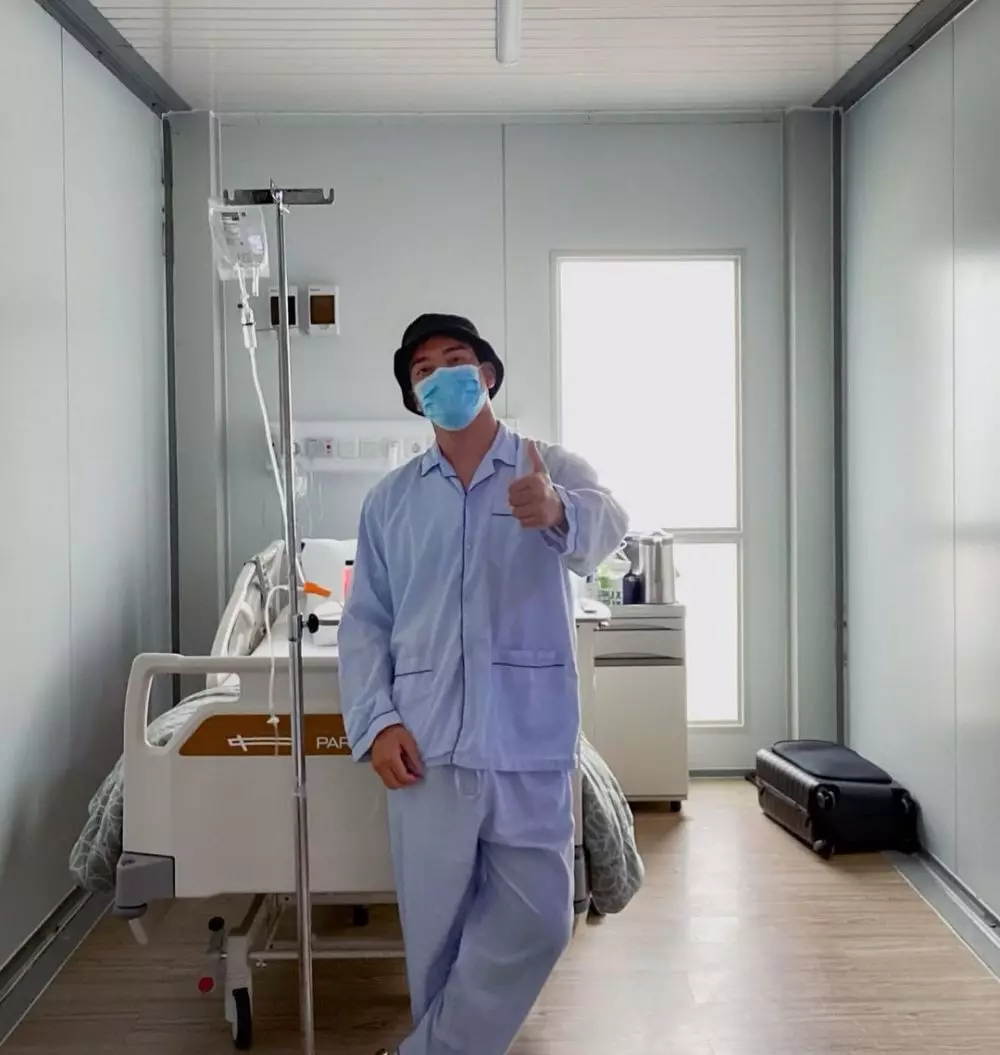 Boy William di rs banjir doa © 2020 Instagram