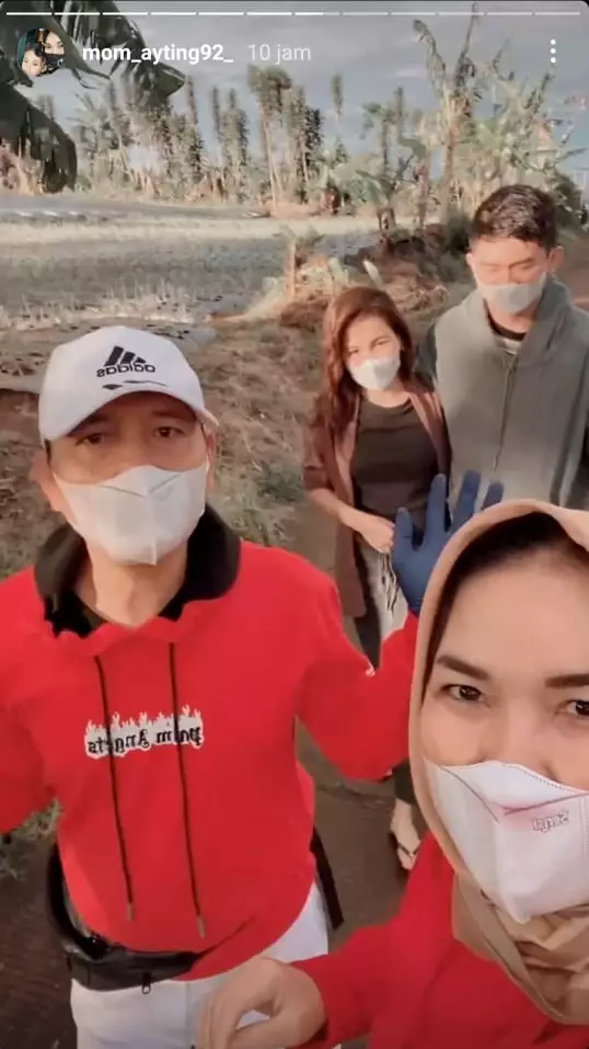 Ayu Ting Ting akhir tahun 2020 © Instagram