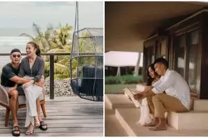 8 Momen private honeymoon Nikita Willy, nginap di villa bertenda