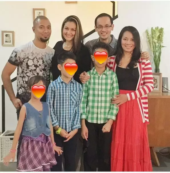 seleb akur dengan mantan istri © Instagram