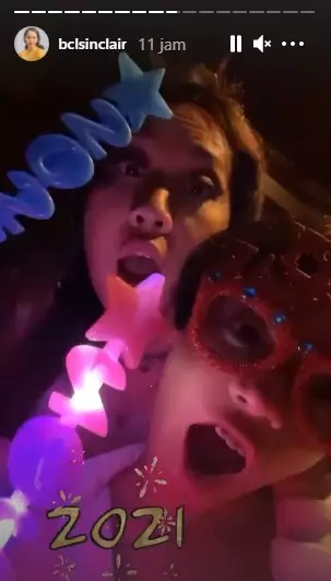 Momen tahun baru seleb 2021 © Instagram Momen tahun baru seleb 2021 © Instagram