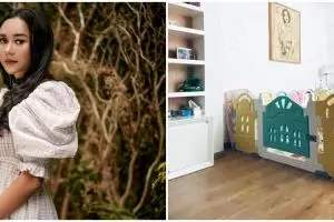 7 Penampakan rumah Aura Kasih, area bermain anaknya luas dan keren