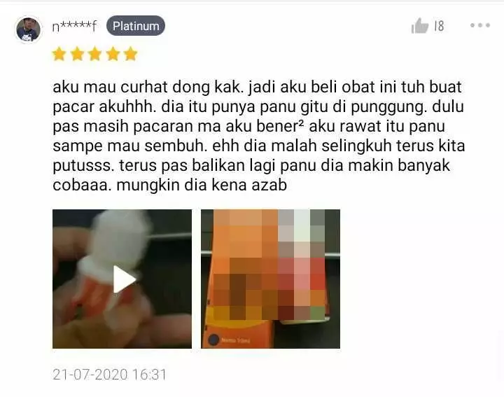 testimoni sambil curhat berbagai sumber