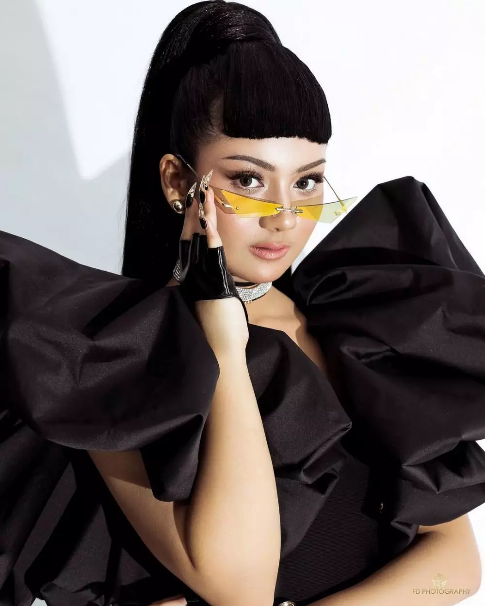 pemotretan ersya bak ariana grande © Instagram