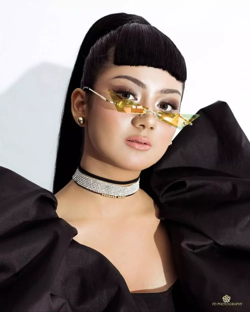 pemotretan ersya bak ariana grande © Instagram