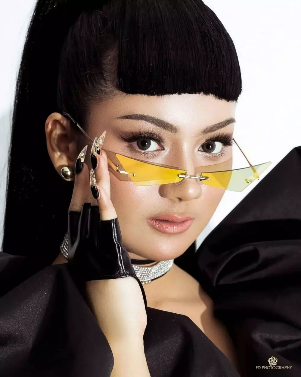 pemotretan ersya bak ariana grande © Instagram