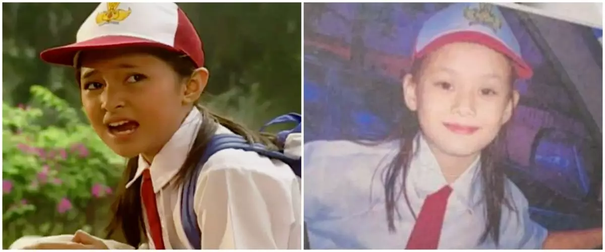 Foto jadul 12 pesinetron cantik saat SD, Vanessa Angel bikin pangling