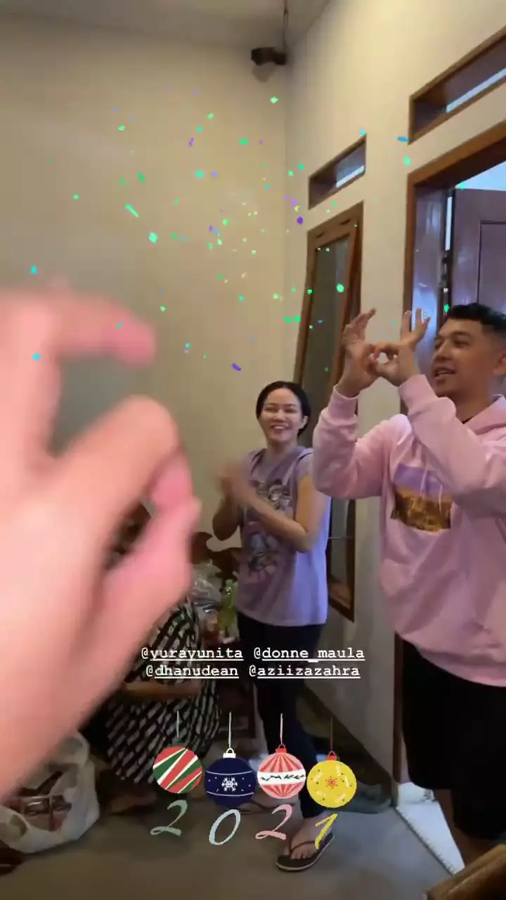 pasangan seleb rayakan tahun baru © Instagram pasangan seleb rayakan tahun baru © Instagram