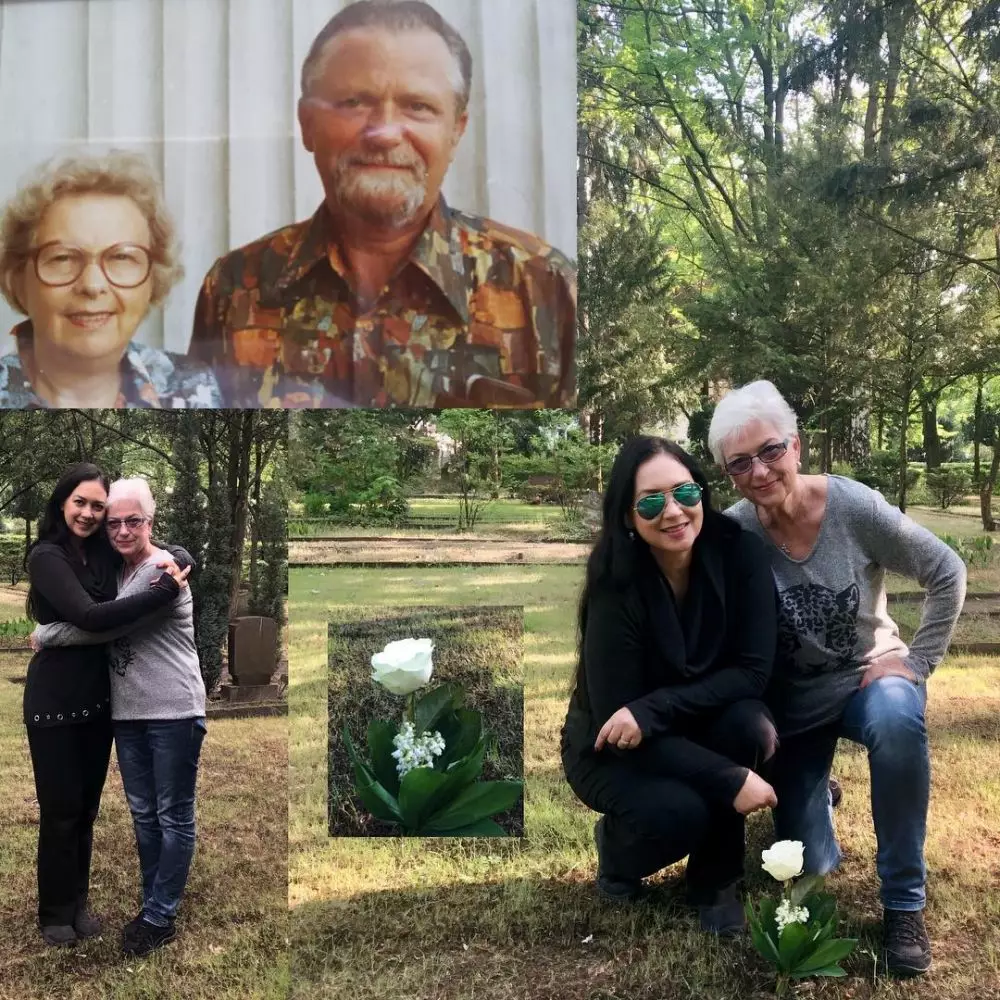 Potret Ira Wibowo dan mama bulenya © Instagram Potret Ira Wibowo dan mama bulenya © Instagram