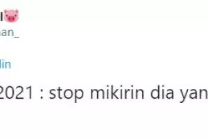 16 Cuitan resolusi tahun 2021 ini bikin yang baca senyum kecut