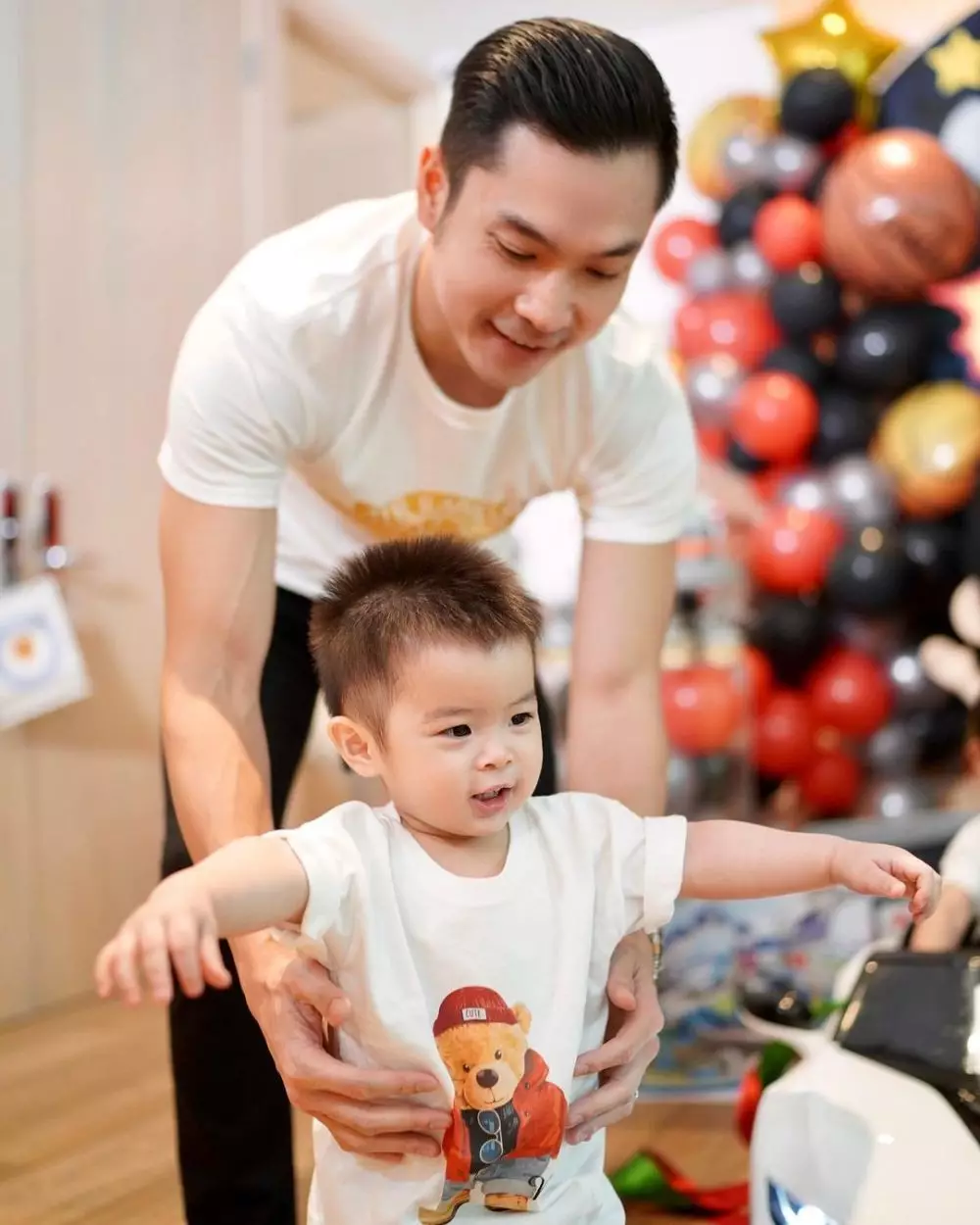 10 Momen seru ulang tahun Raphael anak Sandra Dewi © 2021 brilio.net