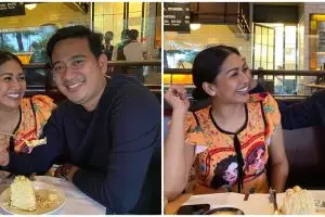 Tata Janeeta hamil, intip 8 potret Brotoseno jadi suami siaga