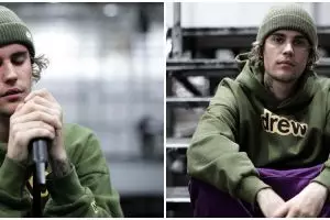 Unggah foto tubuh bebas tato, penampilan Justin Bieber sedot perhatian