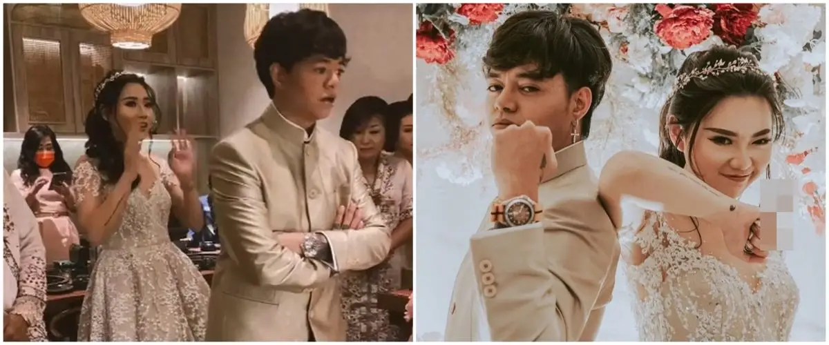 10 Momen prosesi sangjit Reza Arap dan Wendy Walters, penuh bahagia