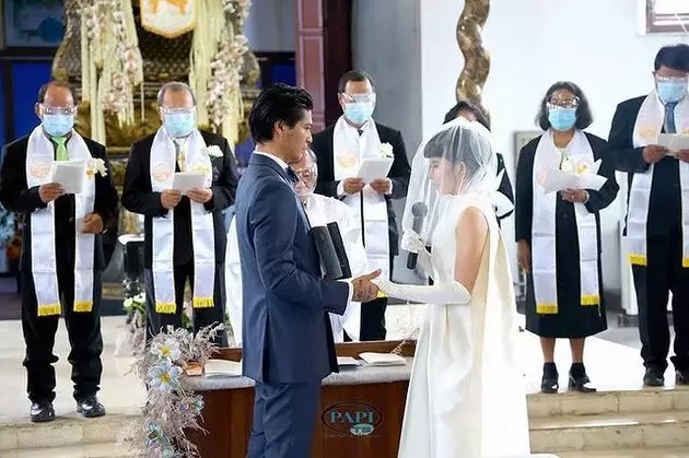 pernikahan marshall sastra © Instagram