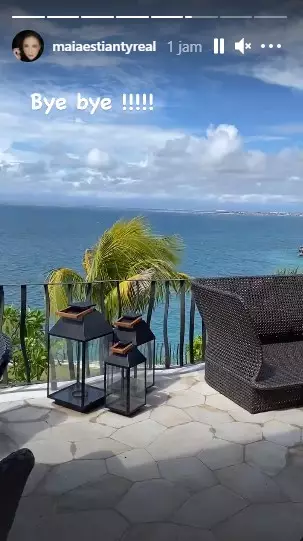 Liburan Maia Estianty di Bali setelah negatif © Instagram Liburan Maia Estianty di Bali setelah negatif © Instagram