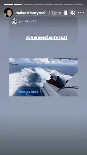 Liburan Maia Estianty di Bali setelah negatif © Instagram Liburan Maia Estianty di Bali setelah negatif © Instagram