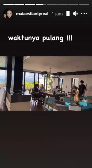 Liburan Maia Estianty di Bali setelah negatif © Instagram Liburan Maia Estianty di Bali setelah negatif © Instagram