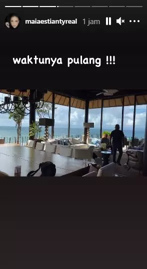Liburan Maia Estianty di Bali setelah negatif © Instagram Liburan Maia Estianty di Bali setelah negatif © Instagram